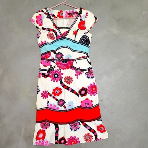 McGINN KNIGHTSBRIDGE Cap sleeve Mermaid Dress [Like NEW] - Picture 2 of 15